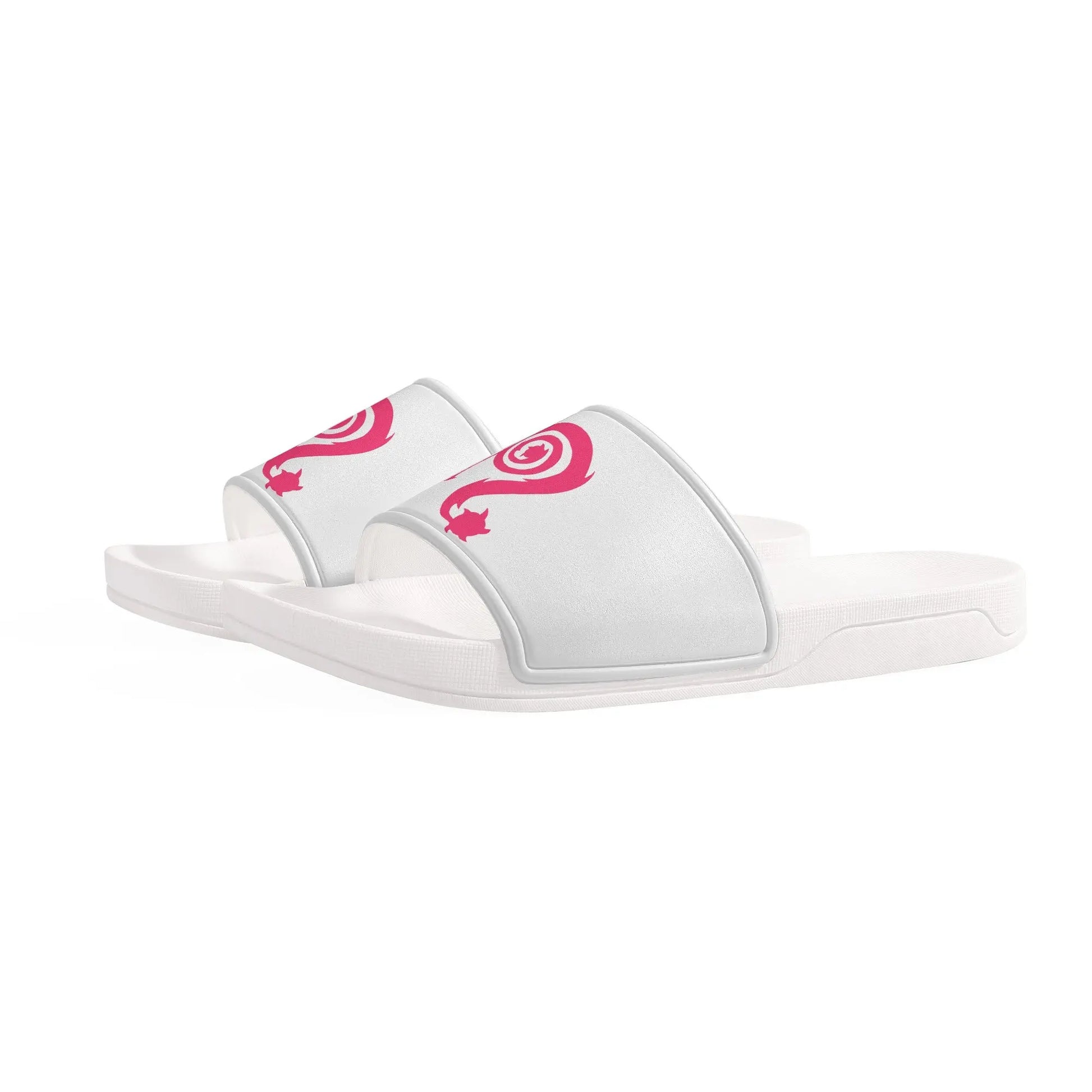 Necro - Pink N Symbol - Womens Slide Sandals NECRO SUPER STORE