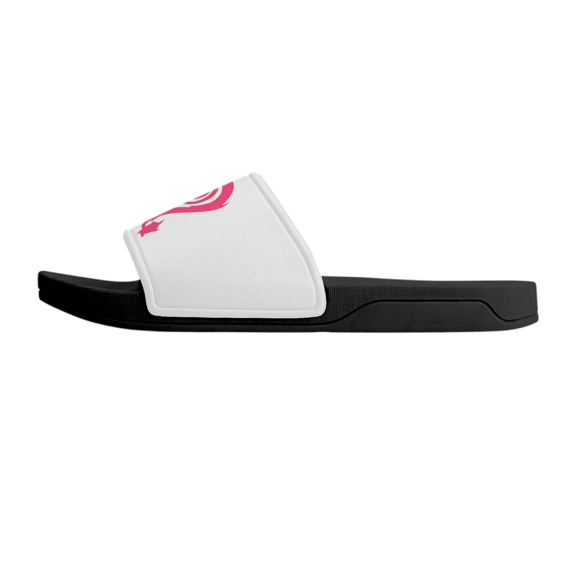 Necro - Pink N Symbol - Womens Slide Sandals NECRO SUPER STORE