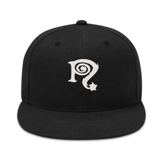 Necro - White N Symbol - Three Sides Embroidered Hip-Hop Hat