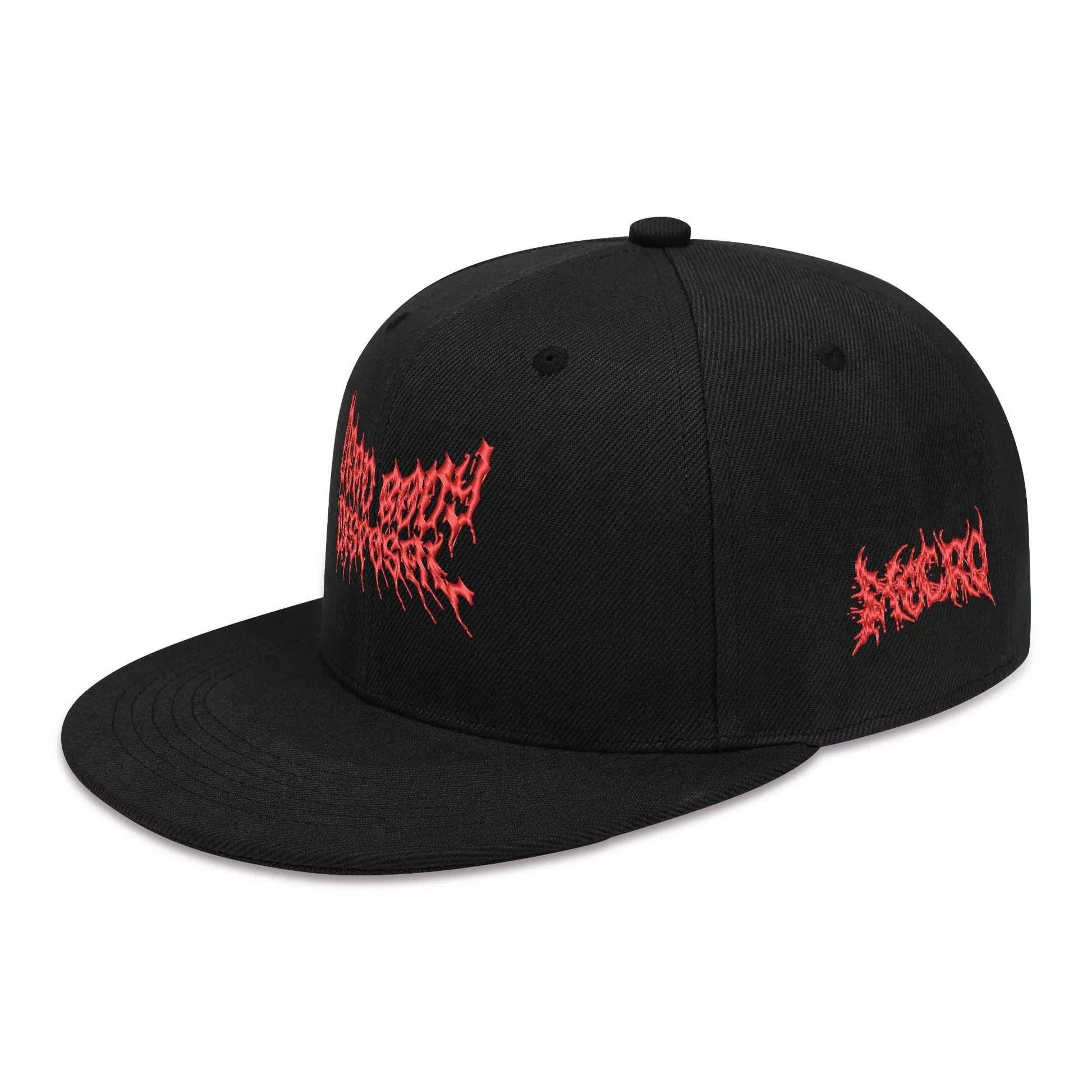 Necro - Dead Body Disposal - Three Sides Embroidered Hip-Hop Hat NECRO SUPER STORE