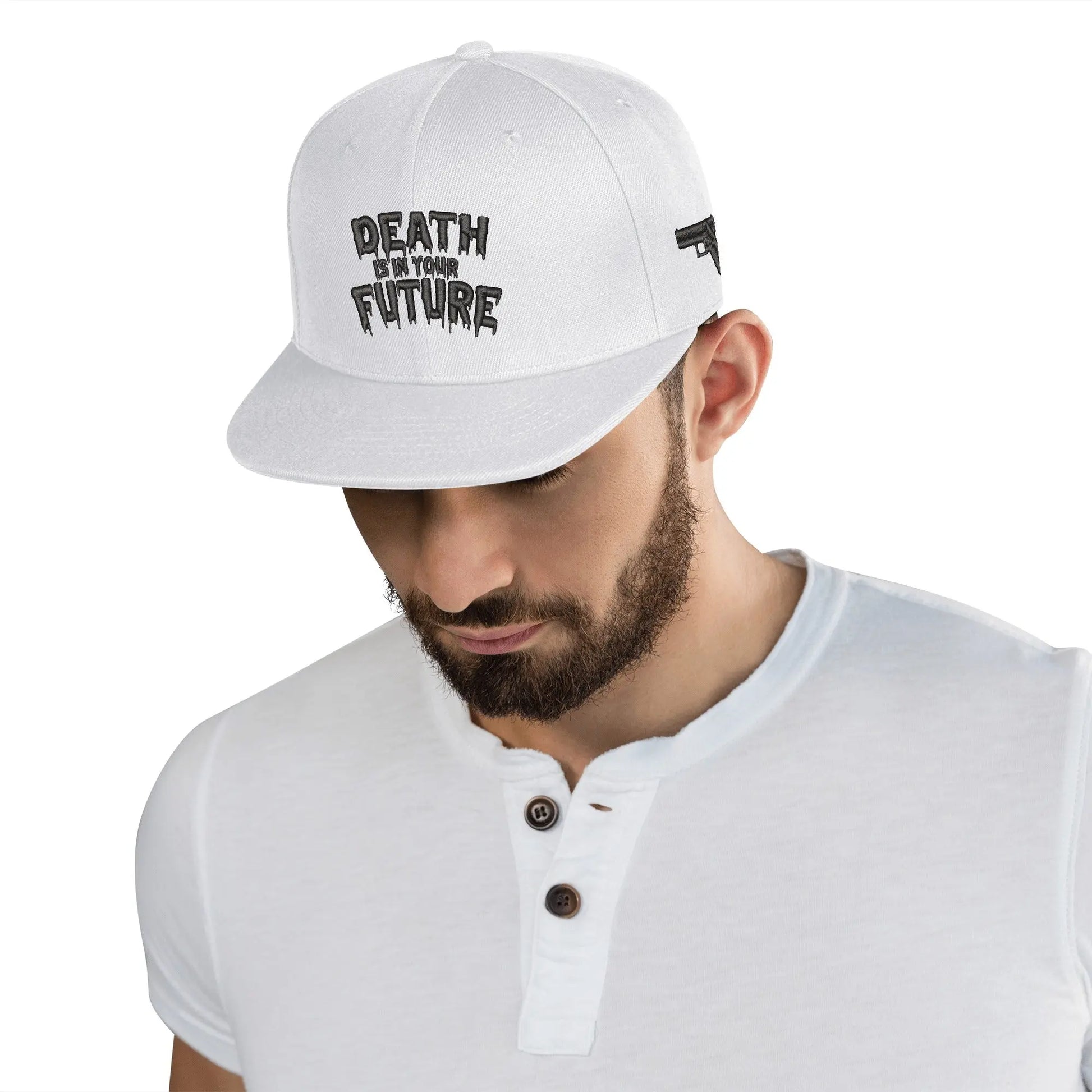 Necro - Death Is In Your Future - Four Sides Embroidered Hip-Hop Hat NECRO SUPER STORE