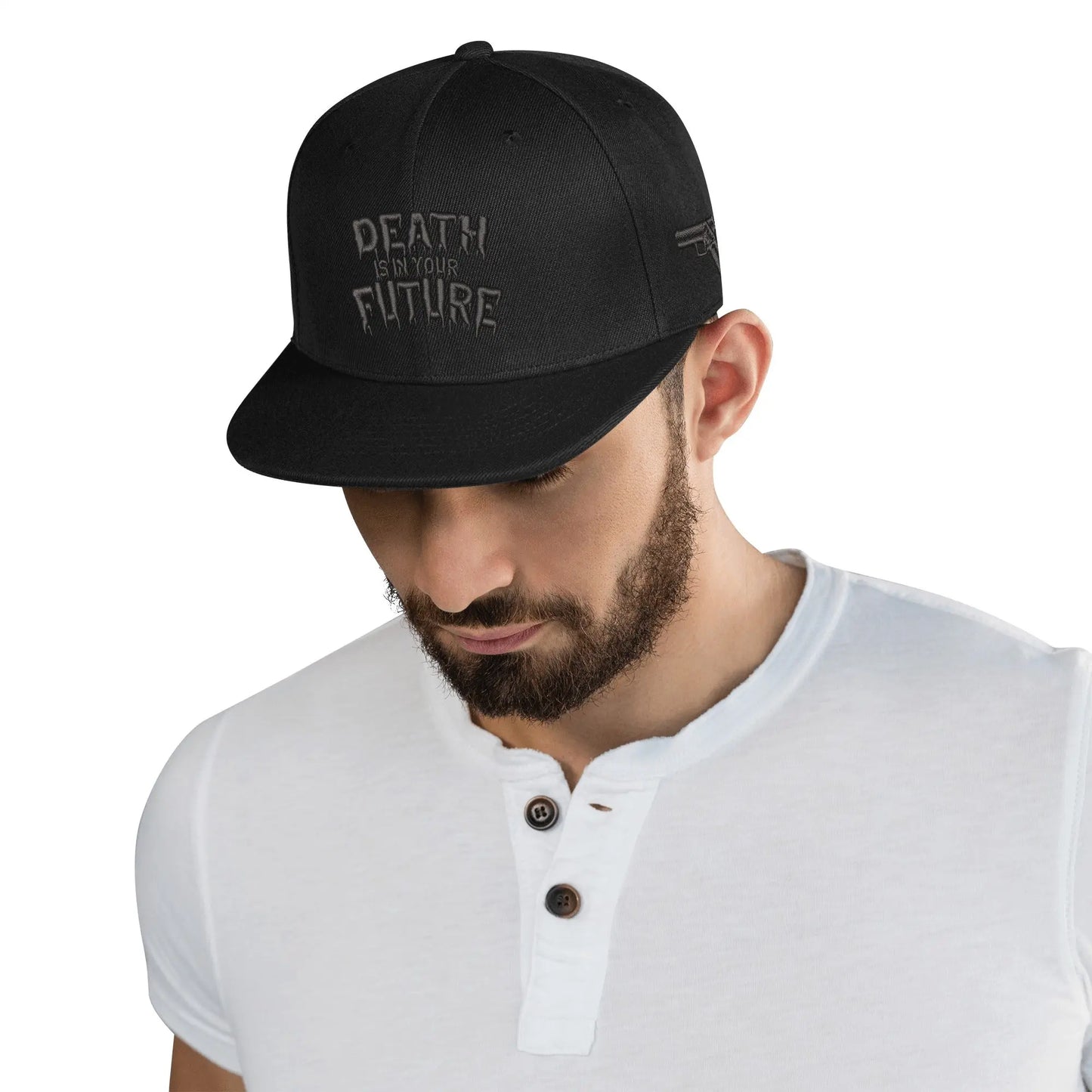 Necro - Death Is In Your Future - Four Sides Embroidered Hip-Hop Hat NECRO SUPER STORE