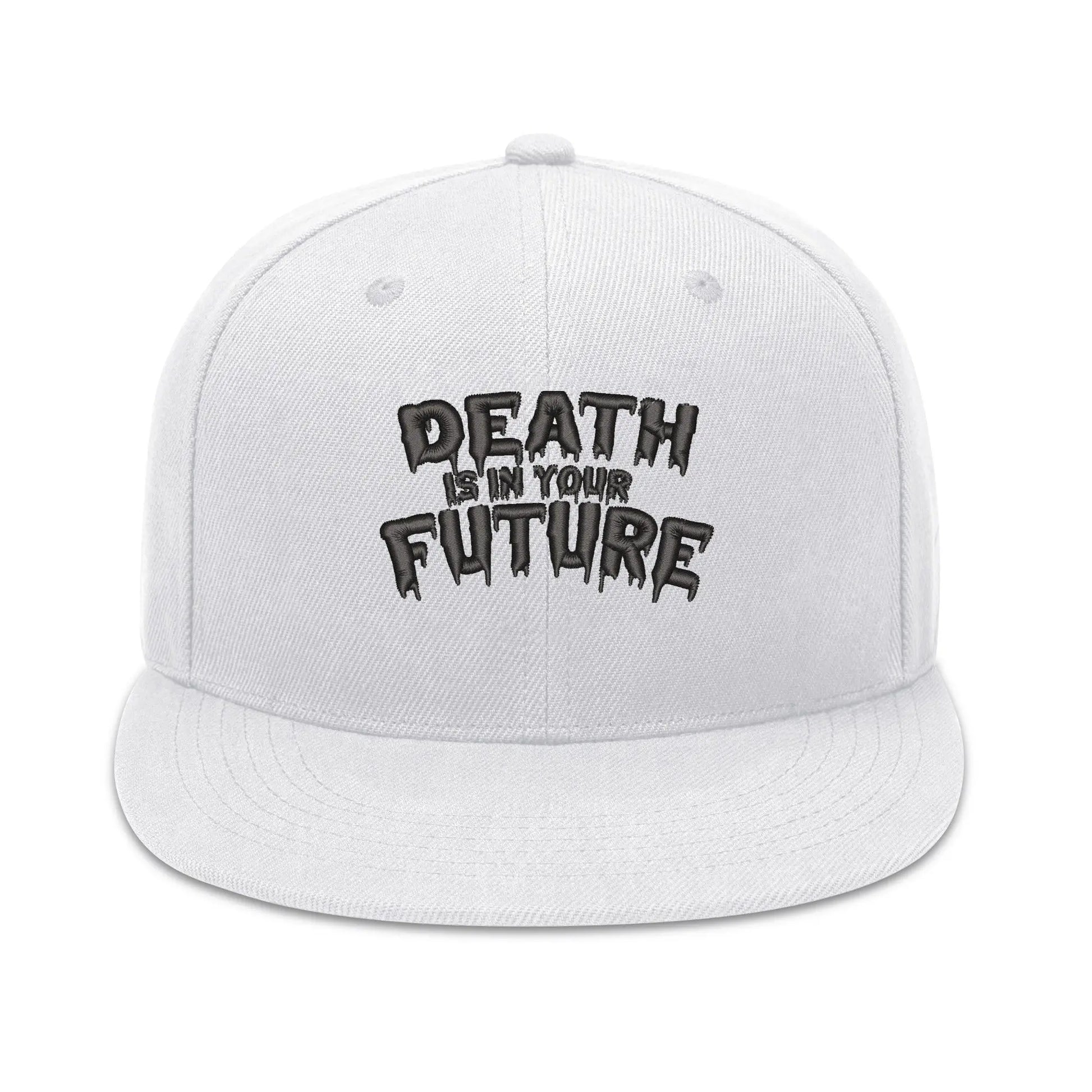 Necro - Death Is In Your Future - Four Sides Embroidered Hip-Hop Hat NECRO SUPER STORE