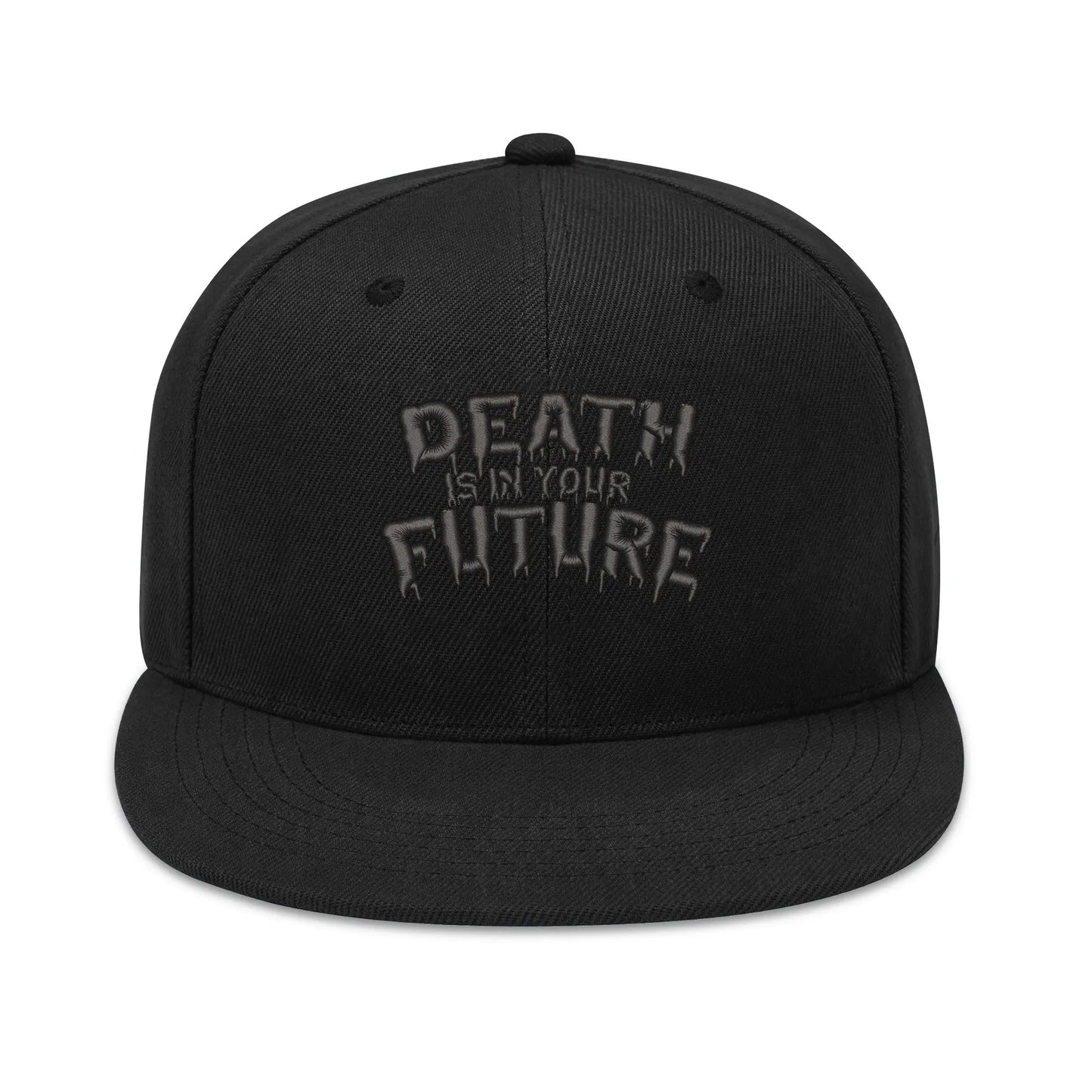 Necro - Death Is In Your Future - Four Sides Embroidered Hip-Hop Hat NECRO SUPER STORE