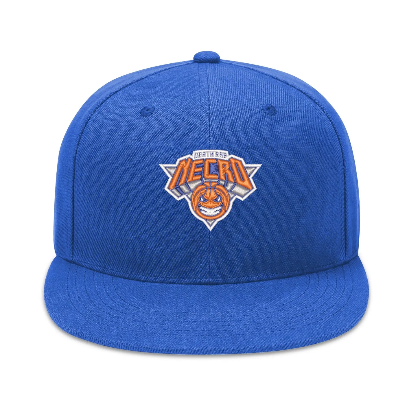 Necro - Death Rap Knicks - Three Sides Embroidered Hip-Hop Hat NECRO SUPER STORE