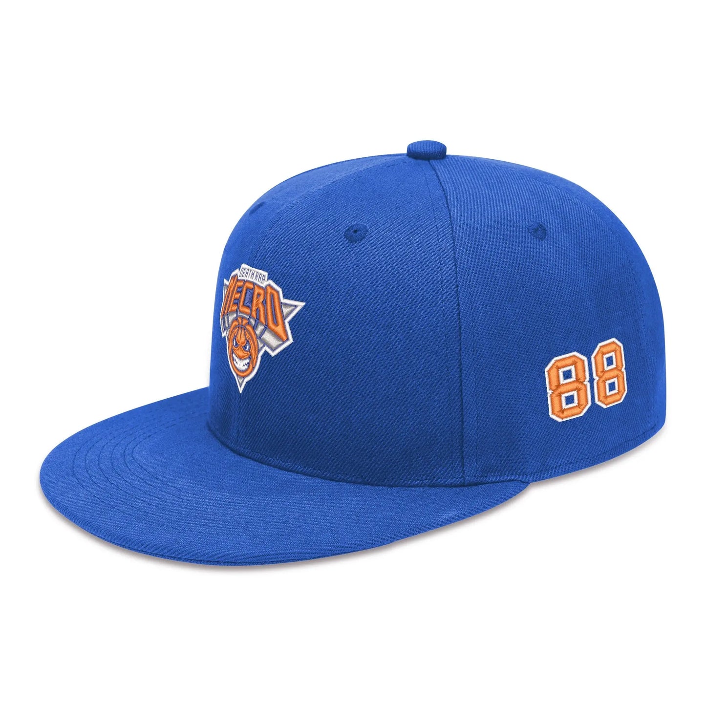 Necro - Death Rap Knicks - Three Sides Embroidered Hip-Hop Hat NECRO SUPER STORE