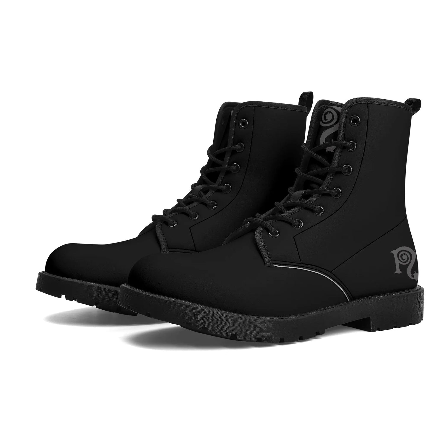 Necro - Black - Mens Leather Boots NECRO SUPER STORE