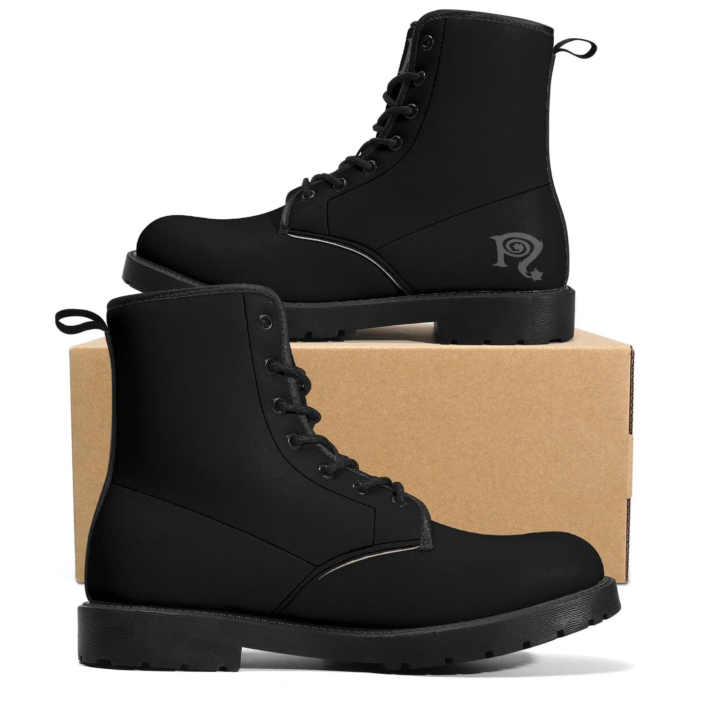 Necro - Black - Mens Leather Boots NECRO SUPER STORE