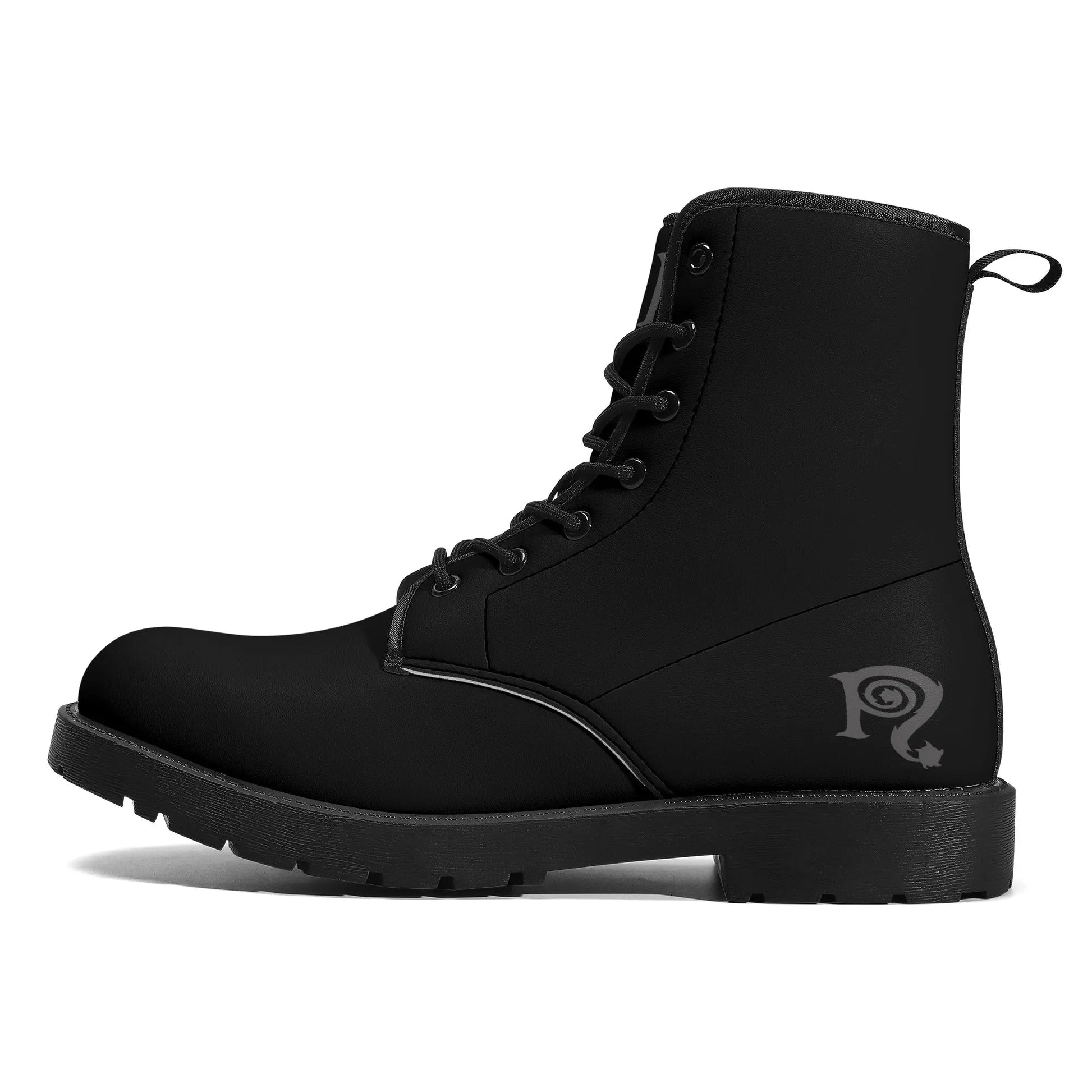 Necro - Black - Mens Leather Boots NECRO SUPER STORE