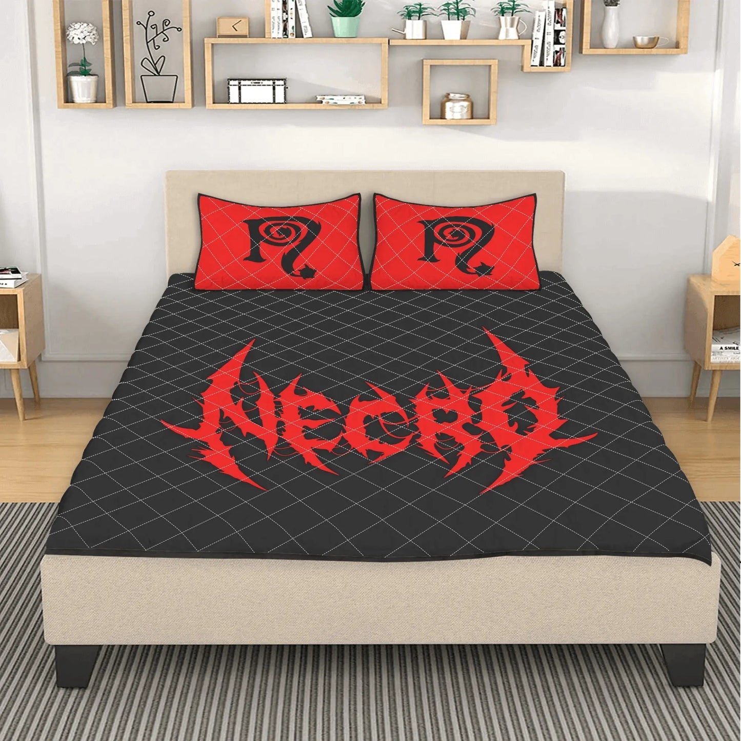 Necro - Quilt Bed Set NECRO SUPER STORE