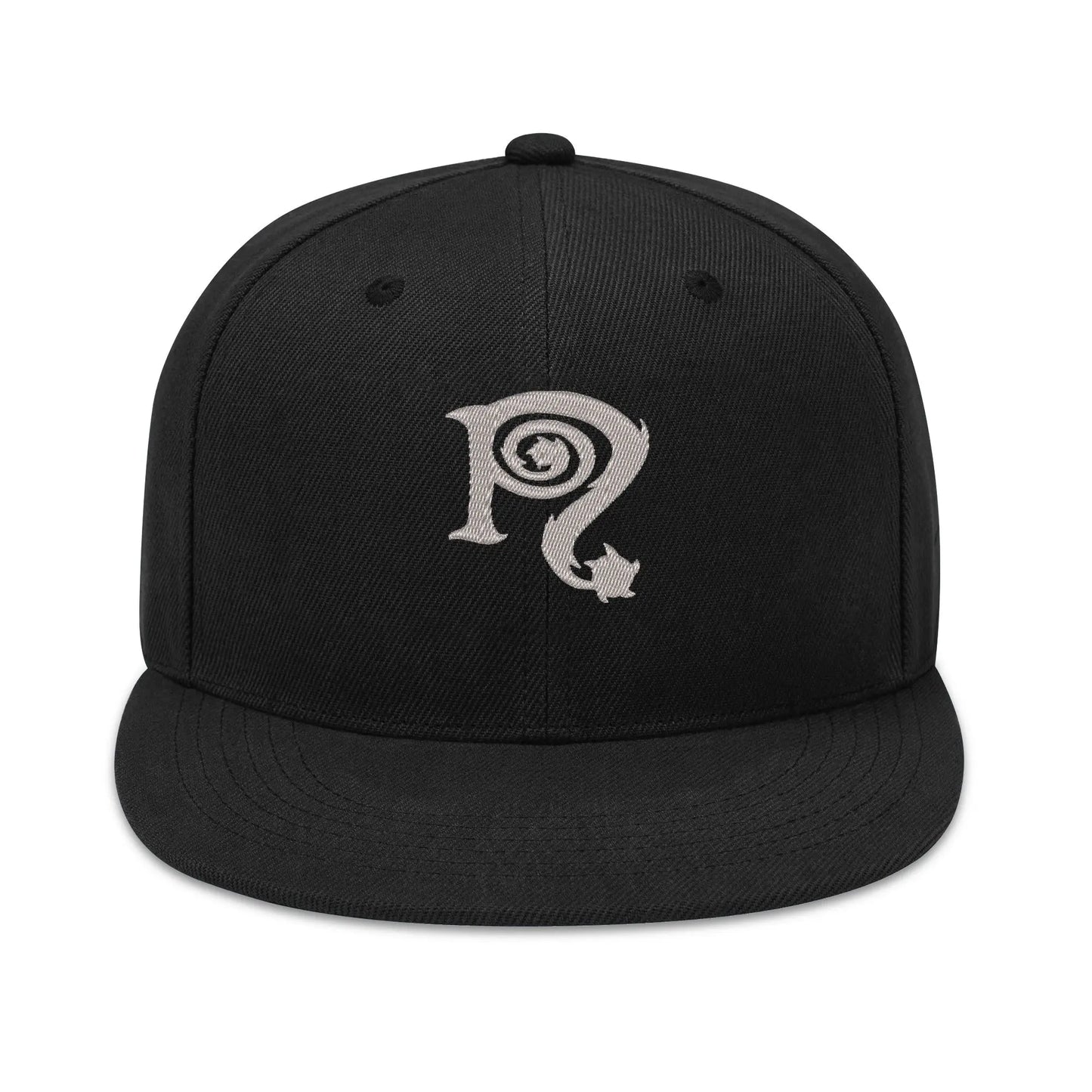 Necro - Silver N Symbol - Four Sides Embroidered Hip-Hop Hat NECRO SUPER STORE