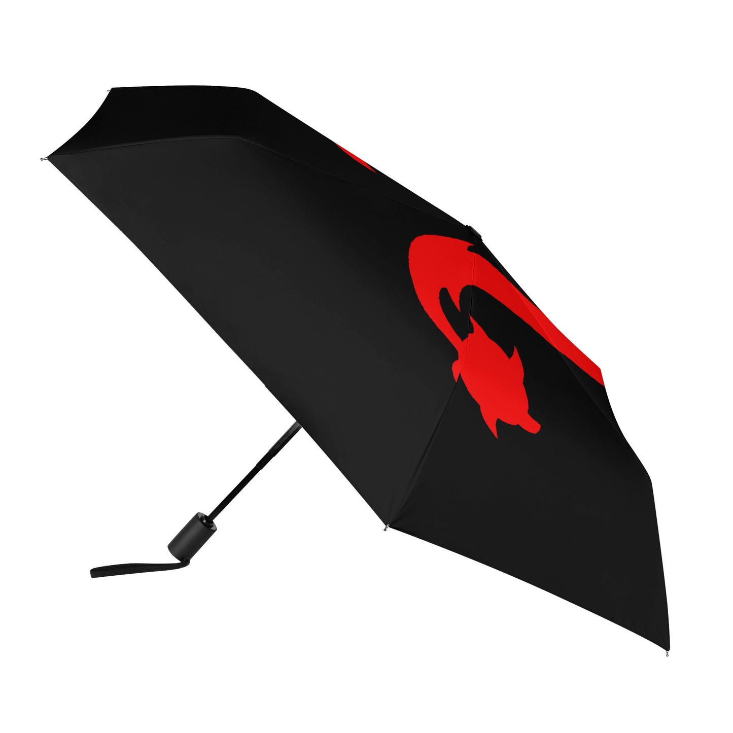 Necro - Red N - Fully Auto Open & Close Umbrella Printing Outside