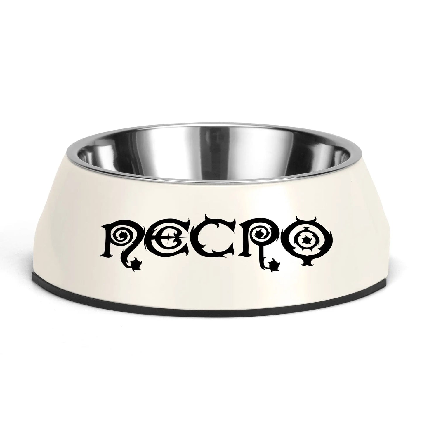 Necro - Logo - Pet Food Bowl NECRO SUPER STORE