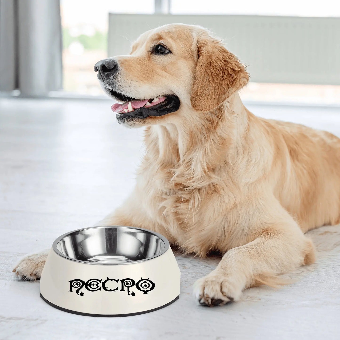 Necro - Logo - Pet Food Bowl NECRO SUPER STORE