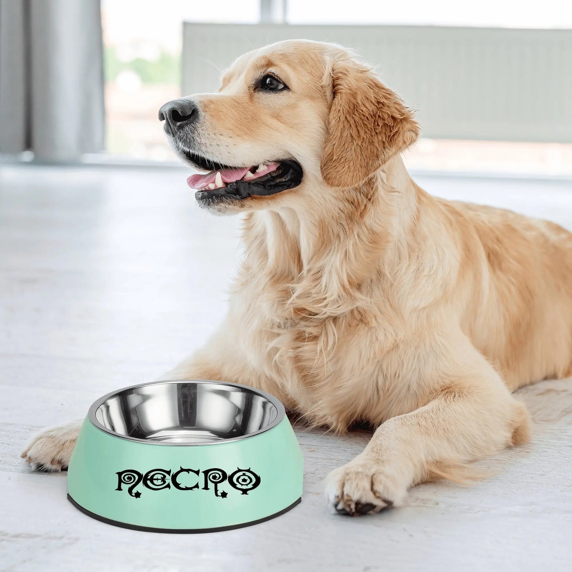 Necro - Logo - Pet Food Bowl NECRO SUPER STORE