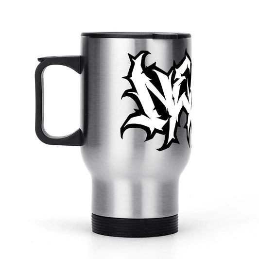 Necro - Graffiti Death Metal Logo - Travel Coffee Mug NECRO SUPER STORE