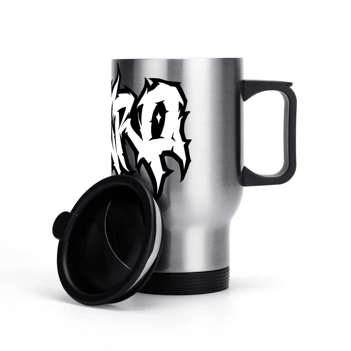 Necro - Graffiti Death Metal Logo - Travel Coffee Mug NECRO SUPER STORE