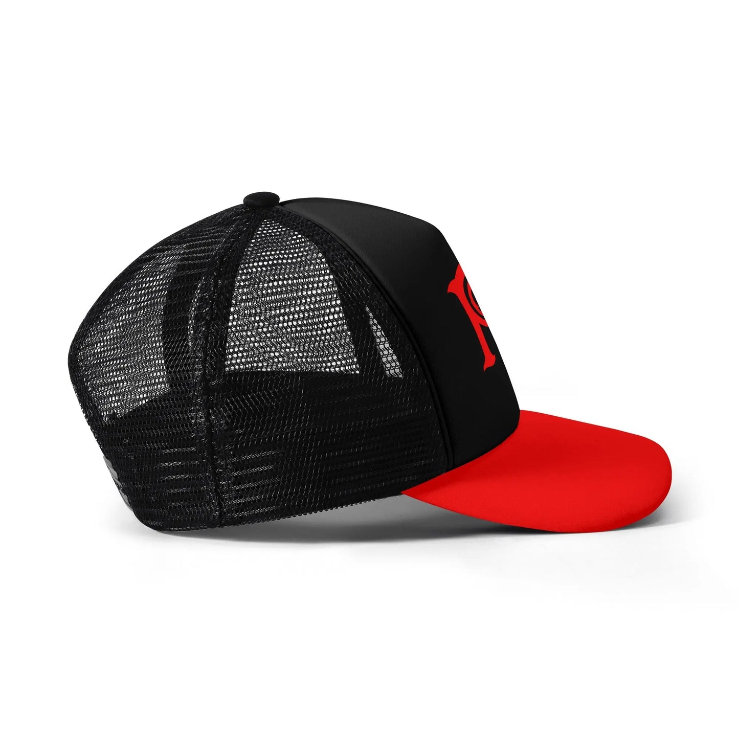 Necro - Red N Symbol - Kids Front Printing Mesh Baseball Cap NECRO SUPER STORE