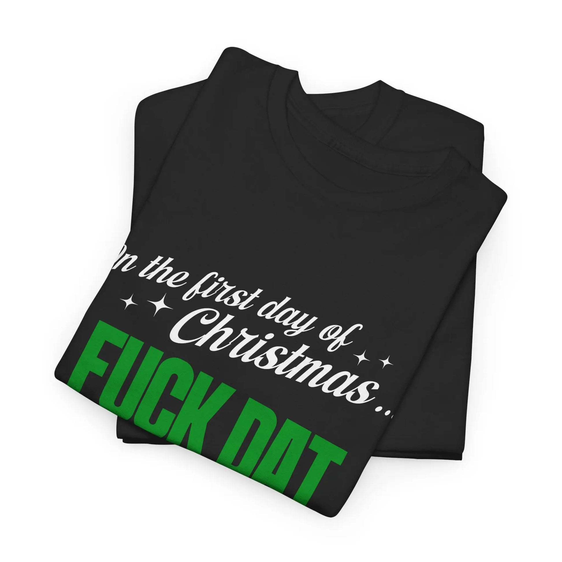 Necro - On The First Day Of Christmas... - Heavy Cotton Tee - Gilden 5000 Printify