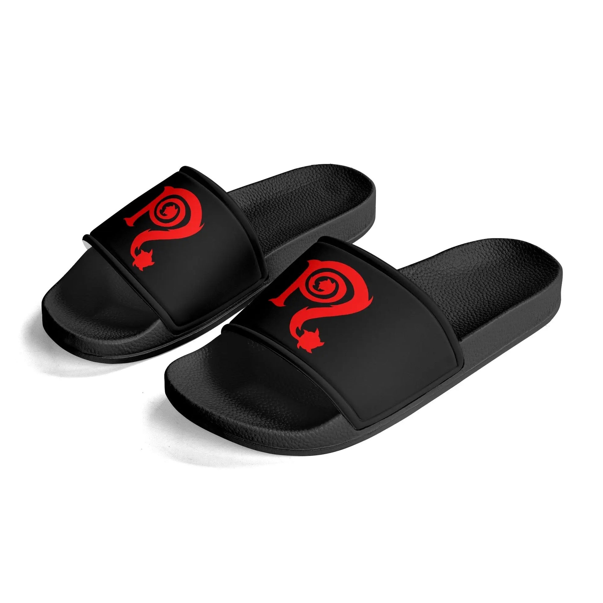 Necro - Red N Symbol - Black Slides popcustoms