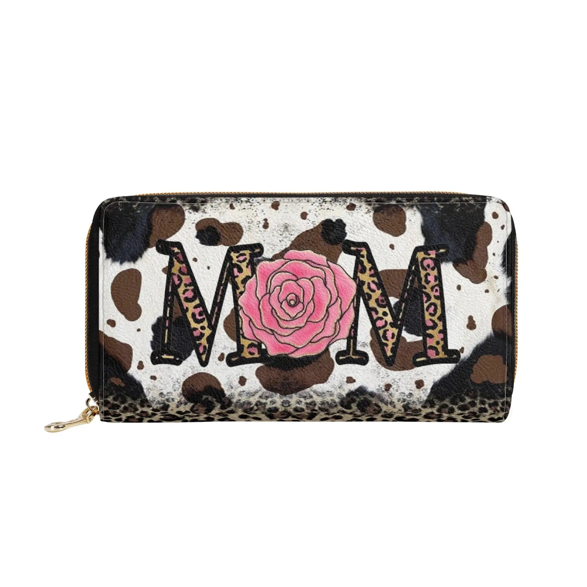 Necro - MOM - Leather Zipper Wallet popcustoms