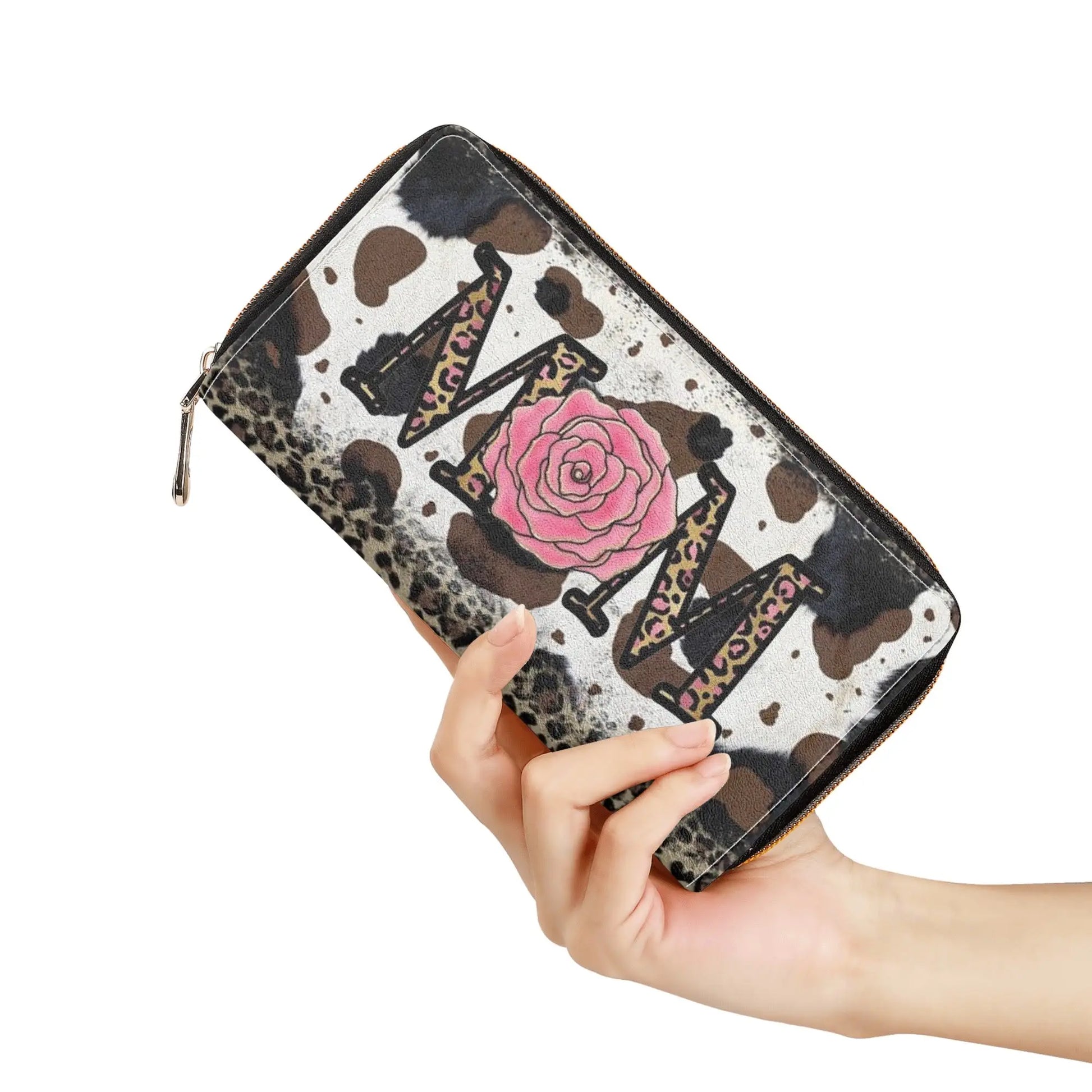 Necro - MOM - Leather Zipper Wallet popcustoms