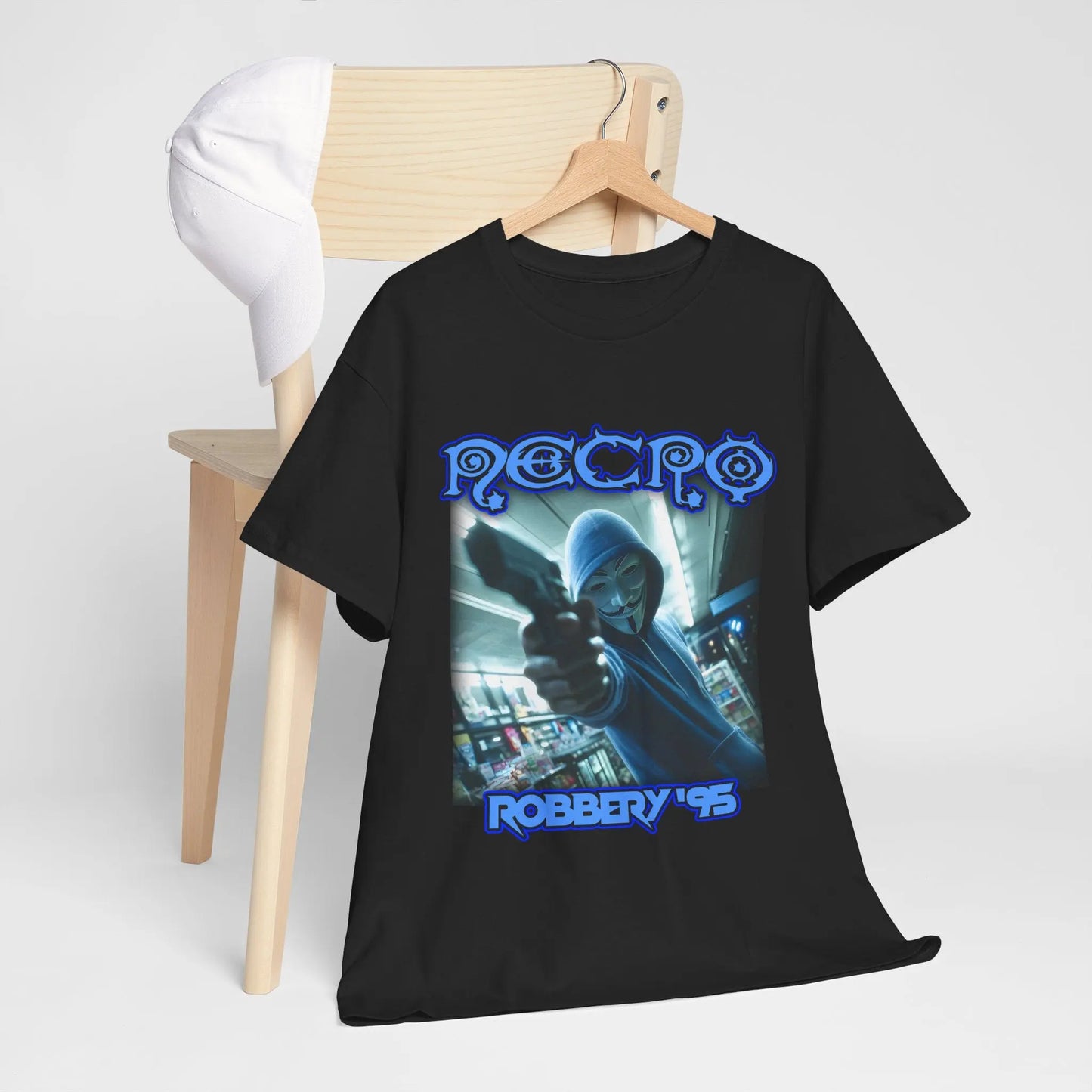 Necro - Robbery '95 Bodega - Heavy Cotton Tee - Gilden 5000 Printify