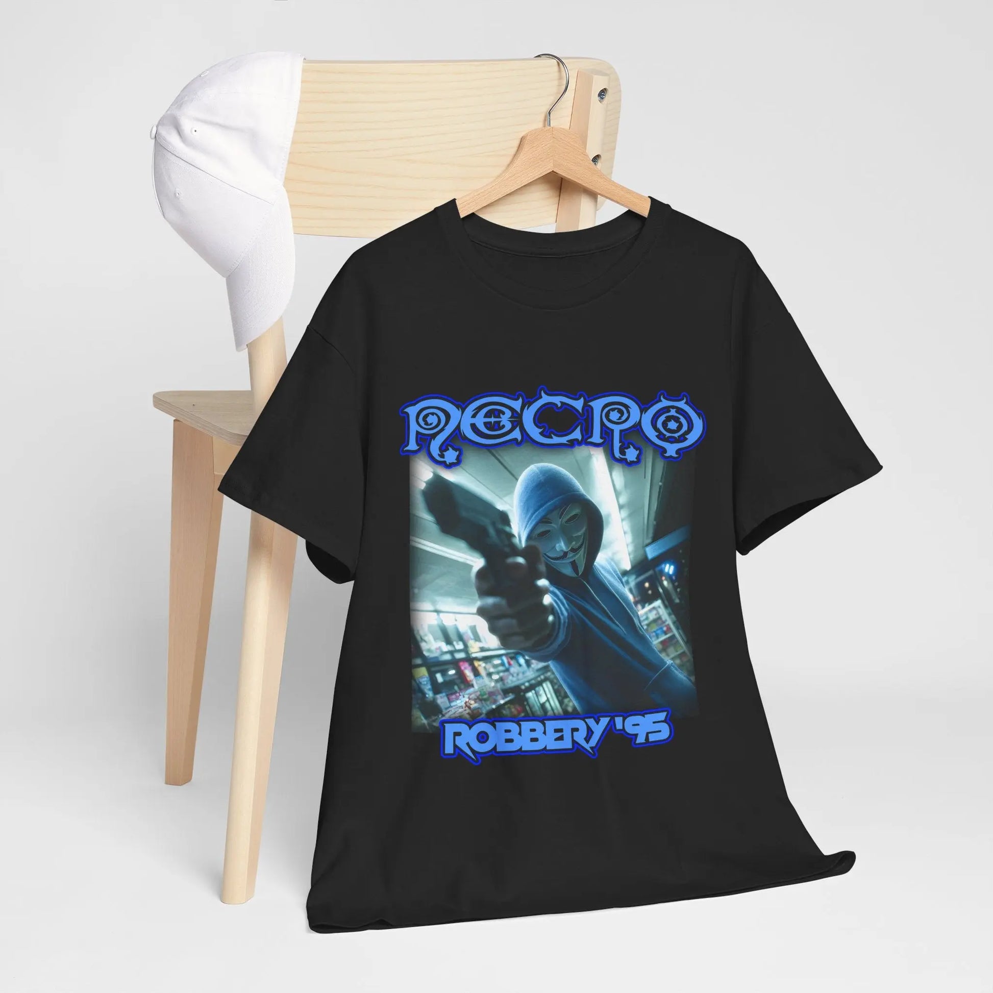 Necro - Robbery '95 Bodega - Heavy Cotton Tee - Gilden 5000 Printify