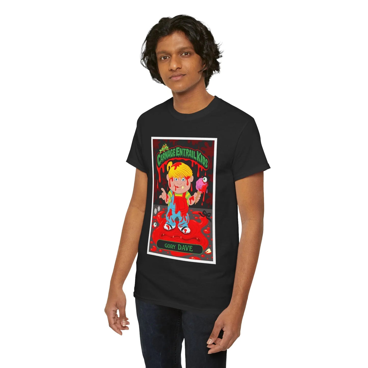 Carnage Entrail Kids - Gory Dave - Heavy Cotton Tee - Gilden 5000 Printify