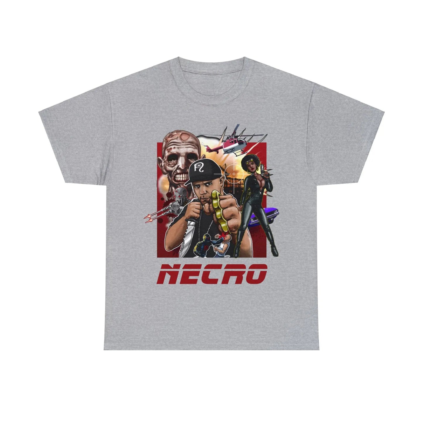 Necro - Blade Runner - Heavy Cotton Tee - Gilden 5000 - NECRO SUPER STORE