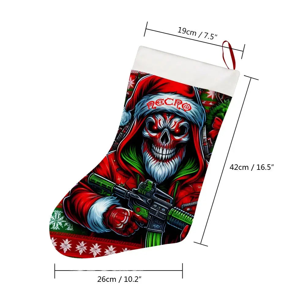 Evil Santa - Christmas socks Inkedjoy