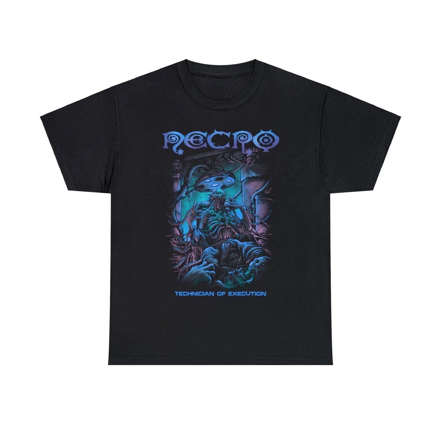 Necro - Technician Of Execution - Heavy Cotton Tee - Gilden 5000 - NECRO SUPER STORE