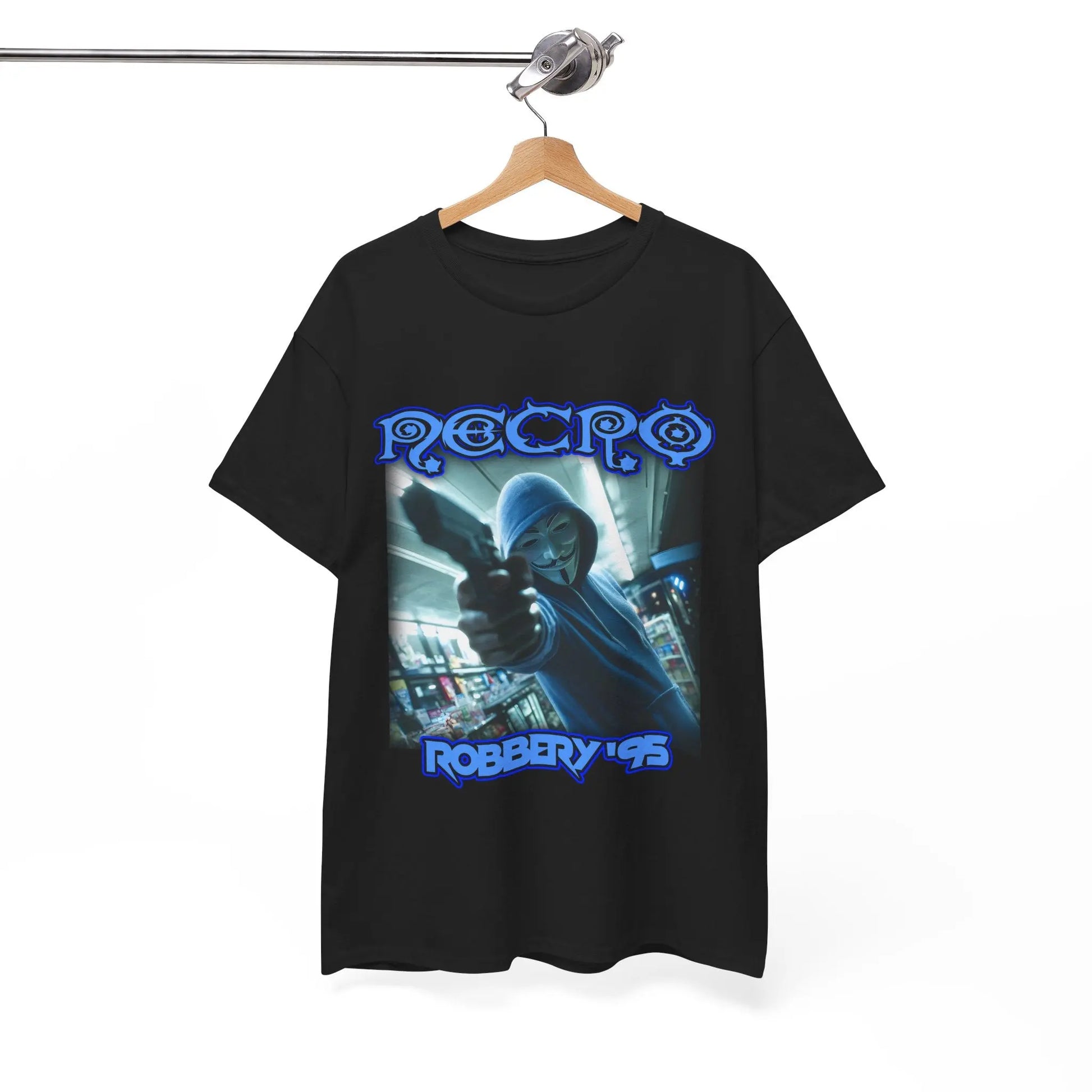 Necro - Robbery '95 Bodega - Heavy Cotton Tee - Gilden 5000 Printify