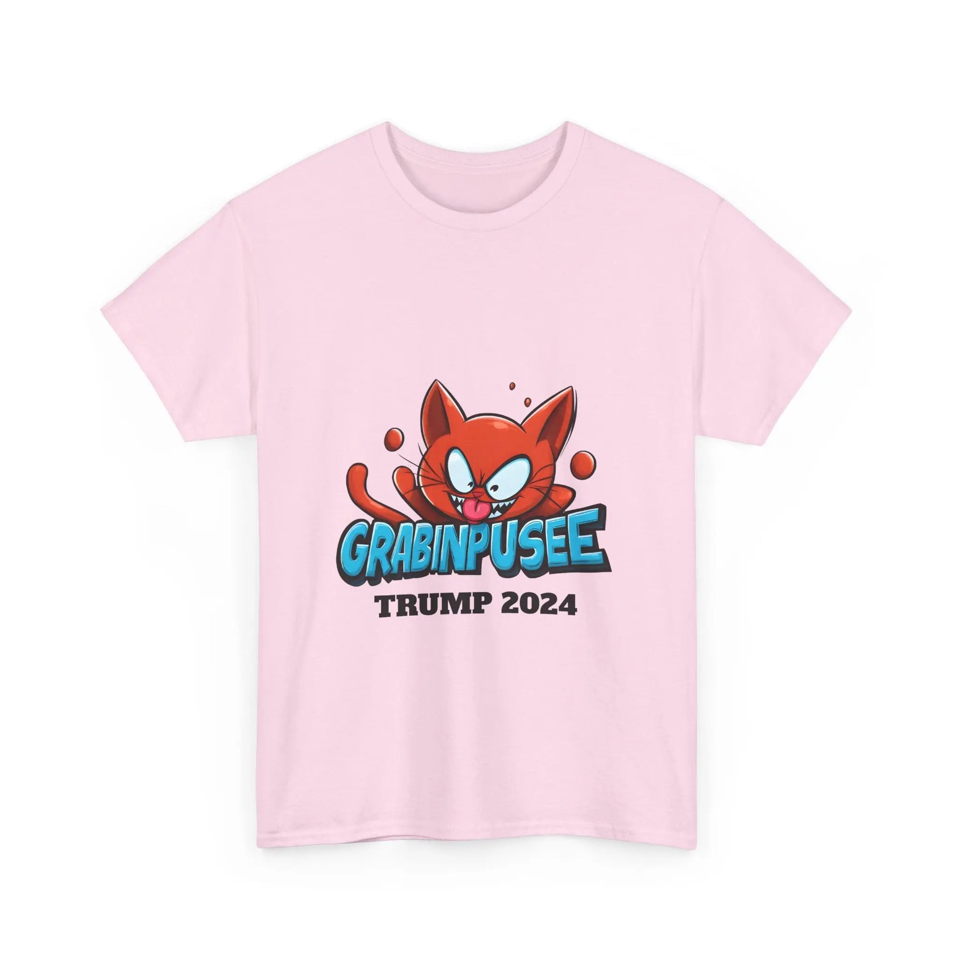 Grabinpusee - Trump/Necro - Different Colors - Heavy Cotton Tee - Gilden 5000 Printify