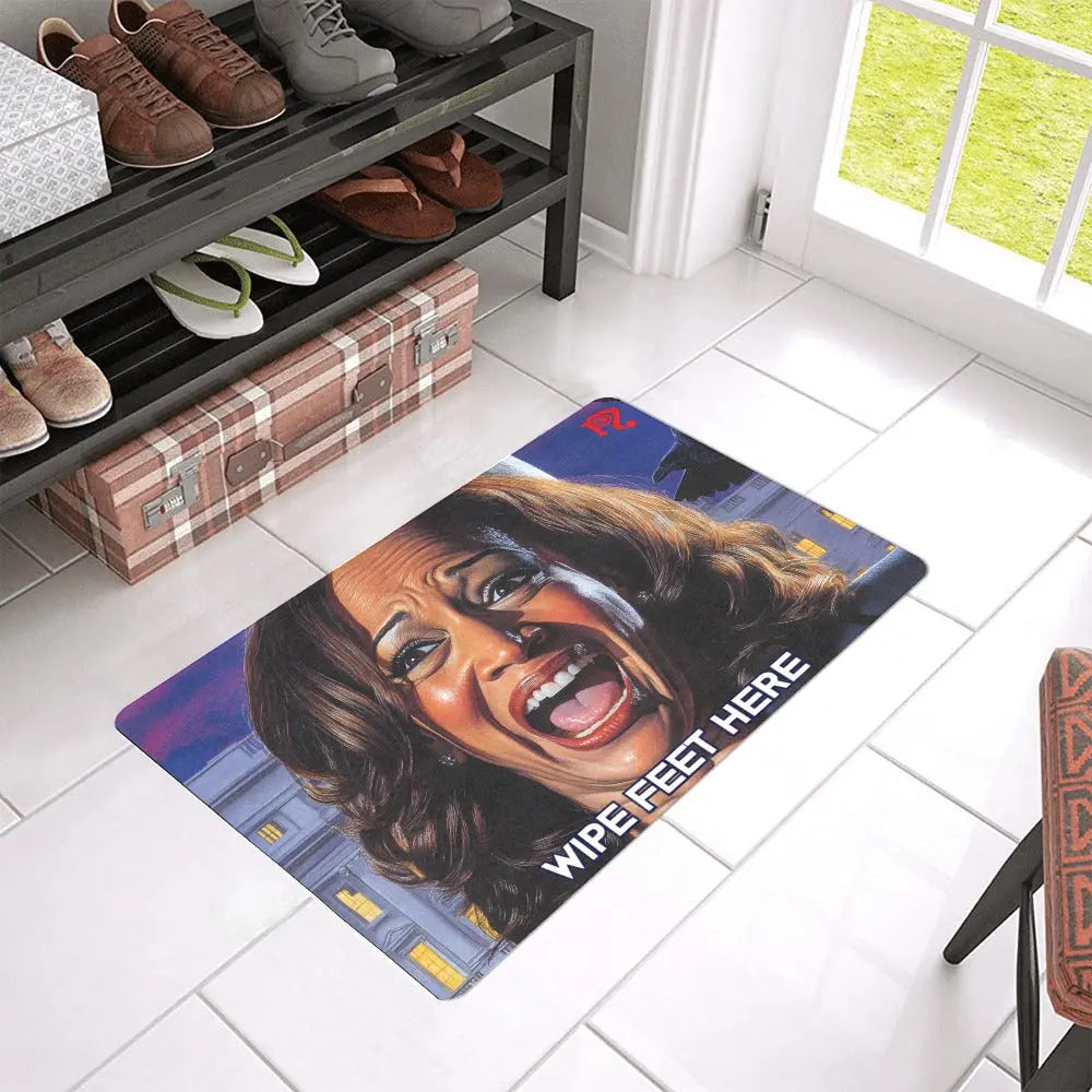 Kamala Harris - Doormat 24"x16" (Rubber) Inkedjoy