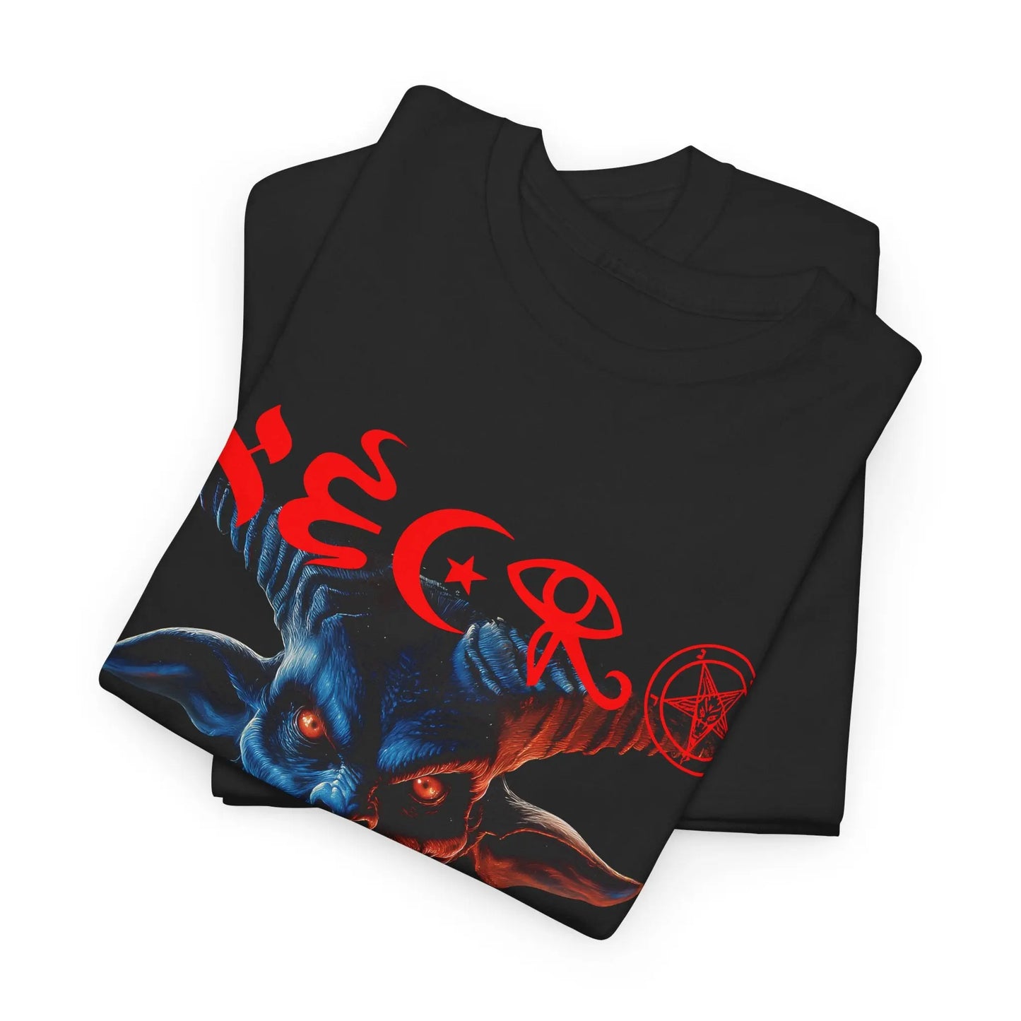 Necro - Krampus - DIE! For My Sins - Heavy Cotton Tee - Gilden 5000 Printify