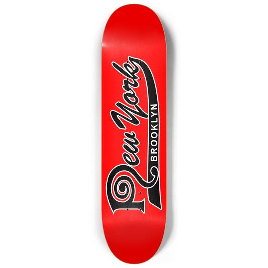 Necro - Red/Blk/W - Newyork Brooklyn - Skateboard