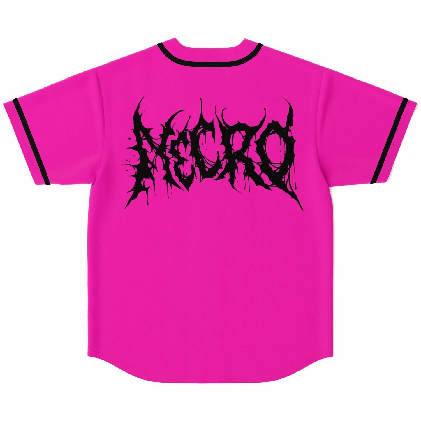 Necro - Death Metal Logo - Baseball Jersey