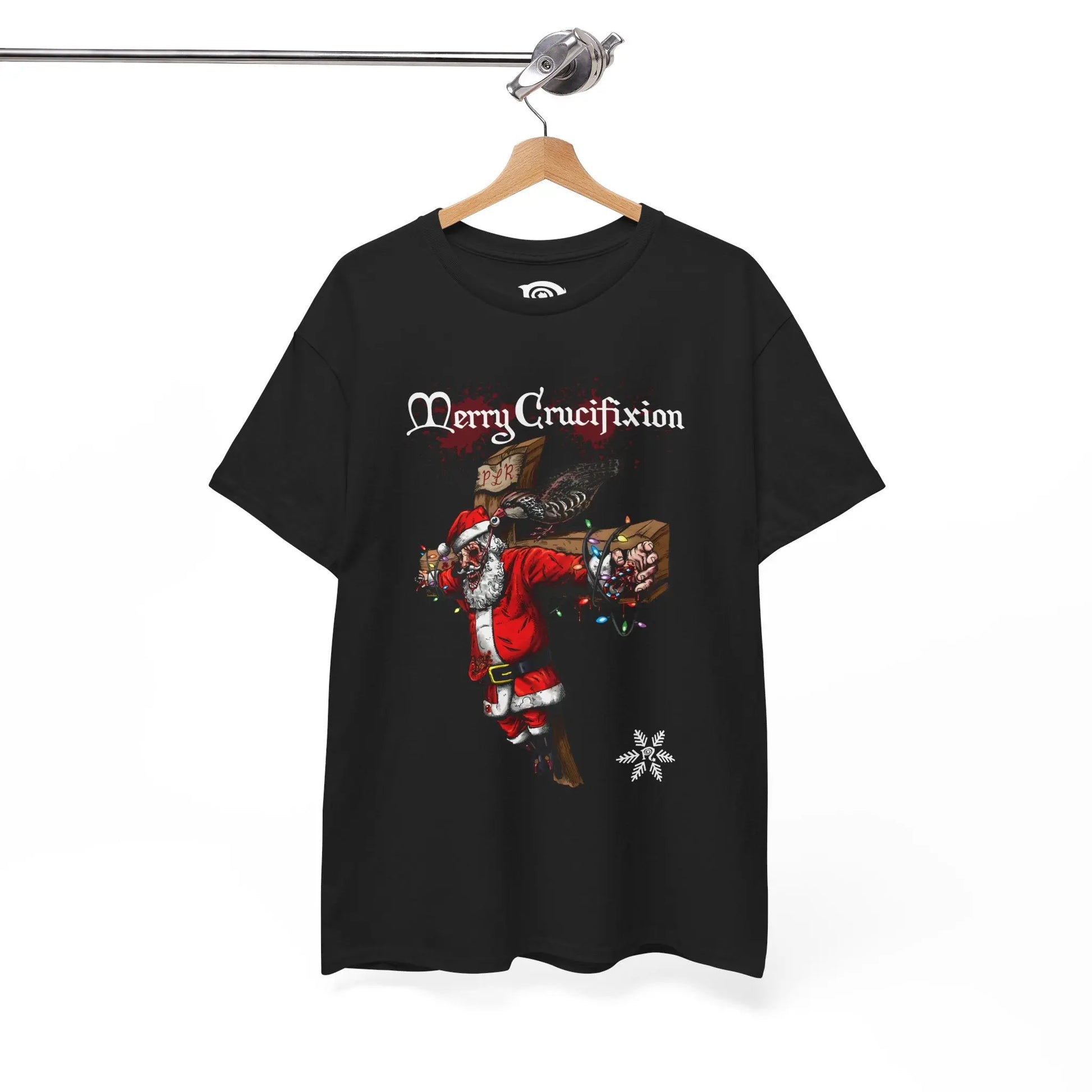 Merry Crucifixion - Heavy Cotton Tee - Gilden 5000 Printify