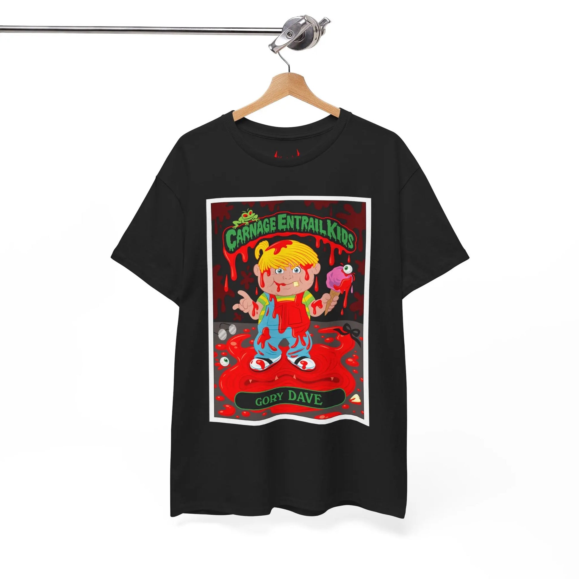 Carnage Entrail Kids - Gory Dave - Heavy Cotton Tee - Gilden 5000 Printify