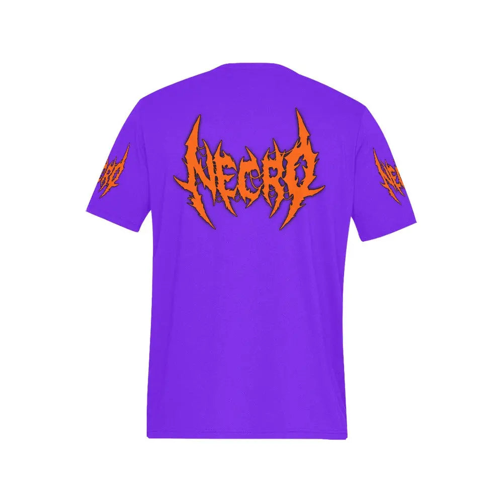 Necro - Witchy Cat - Halloween All Over Print T-shirt NECRO SUPER STORE