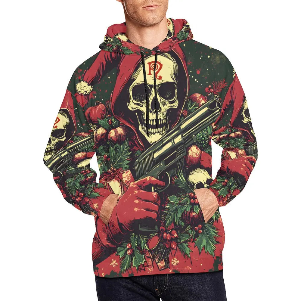 Necro - Season's Beatings - All Over Print Hoodie Inkedjoy