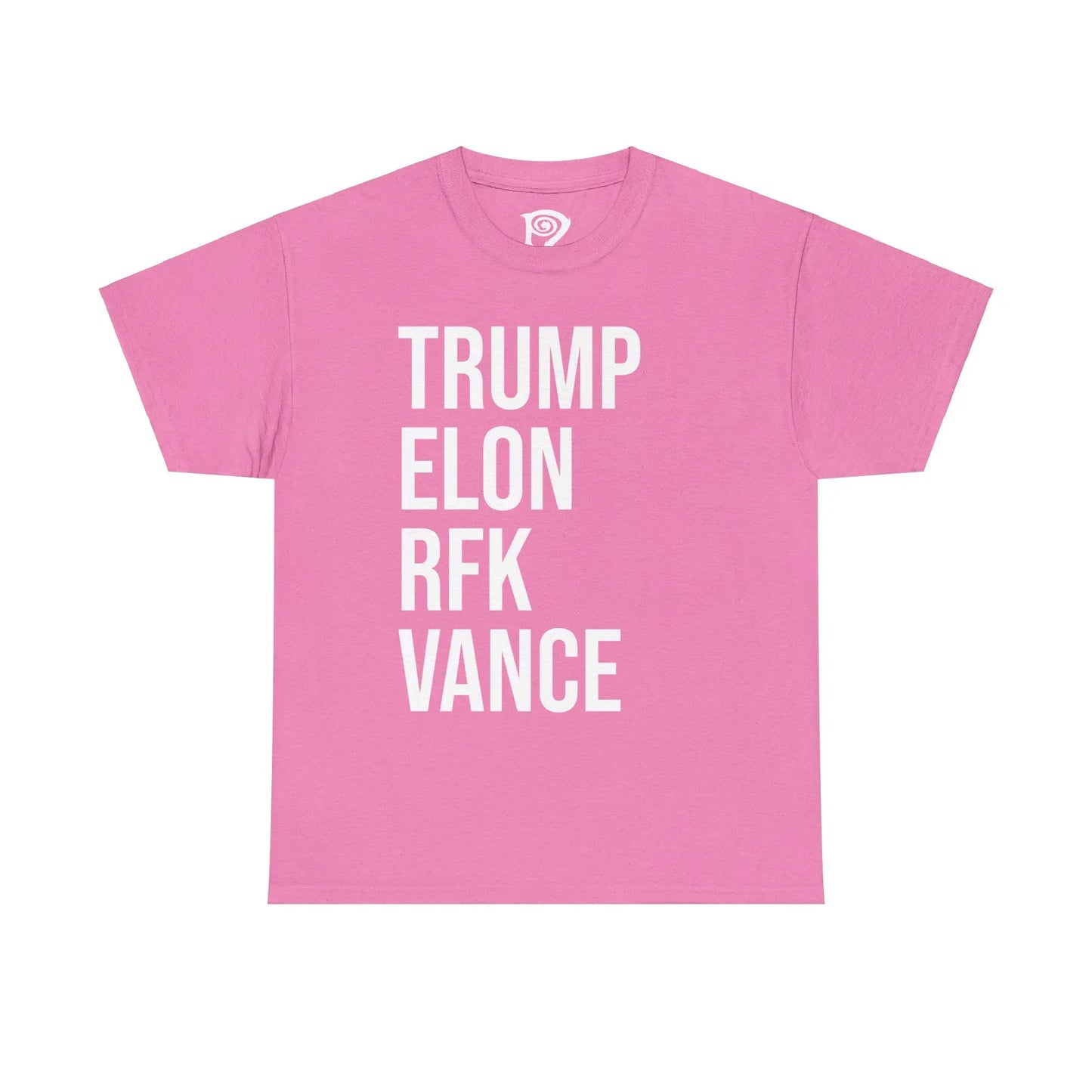 TRUMP - ELON - RFK - VANCE - Heavy Cotton Tee - Gilden 5000 NECRO SUPER STORE