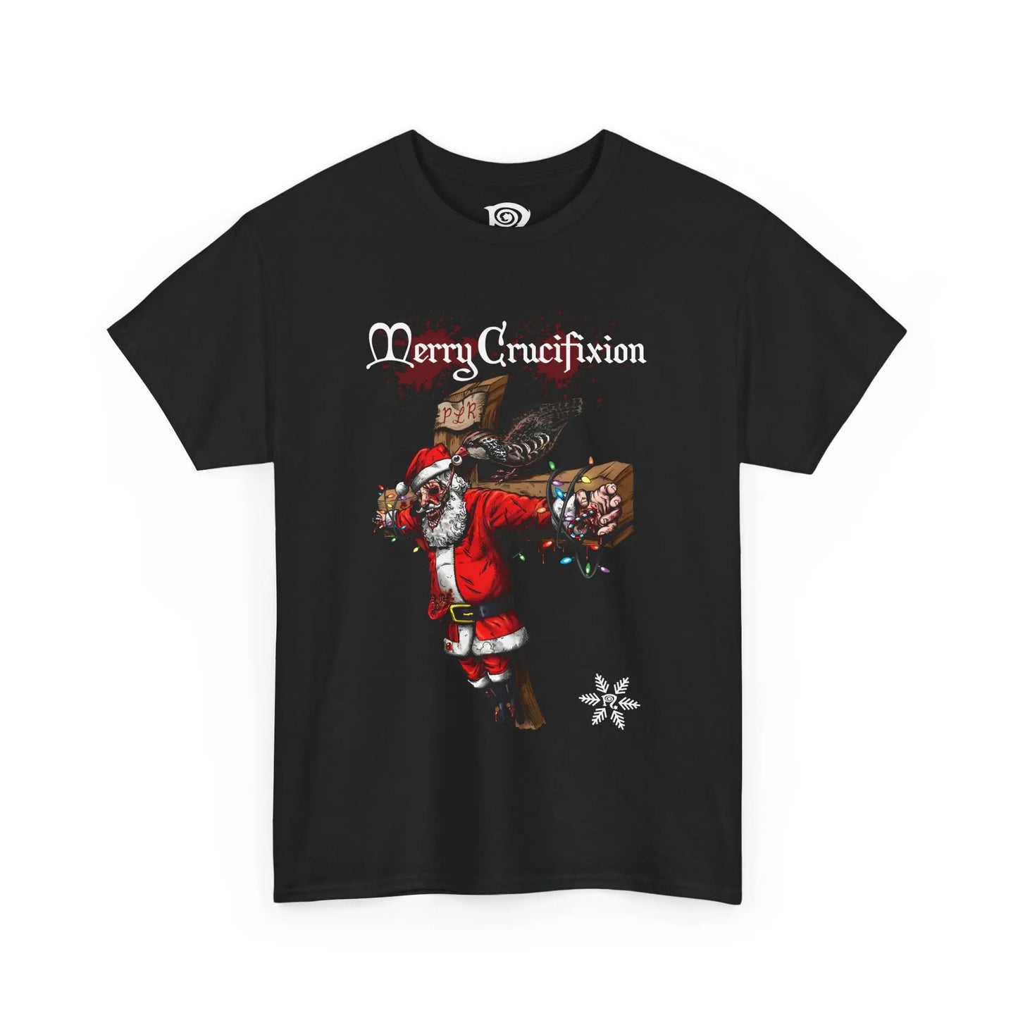 Merry Crucifixion - Heavy Cotton Tee - Gilden 5000 Printify