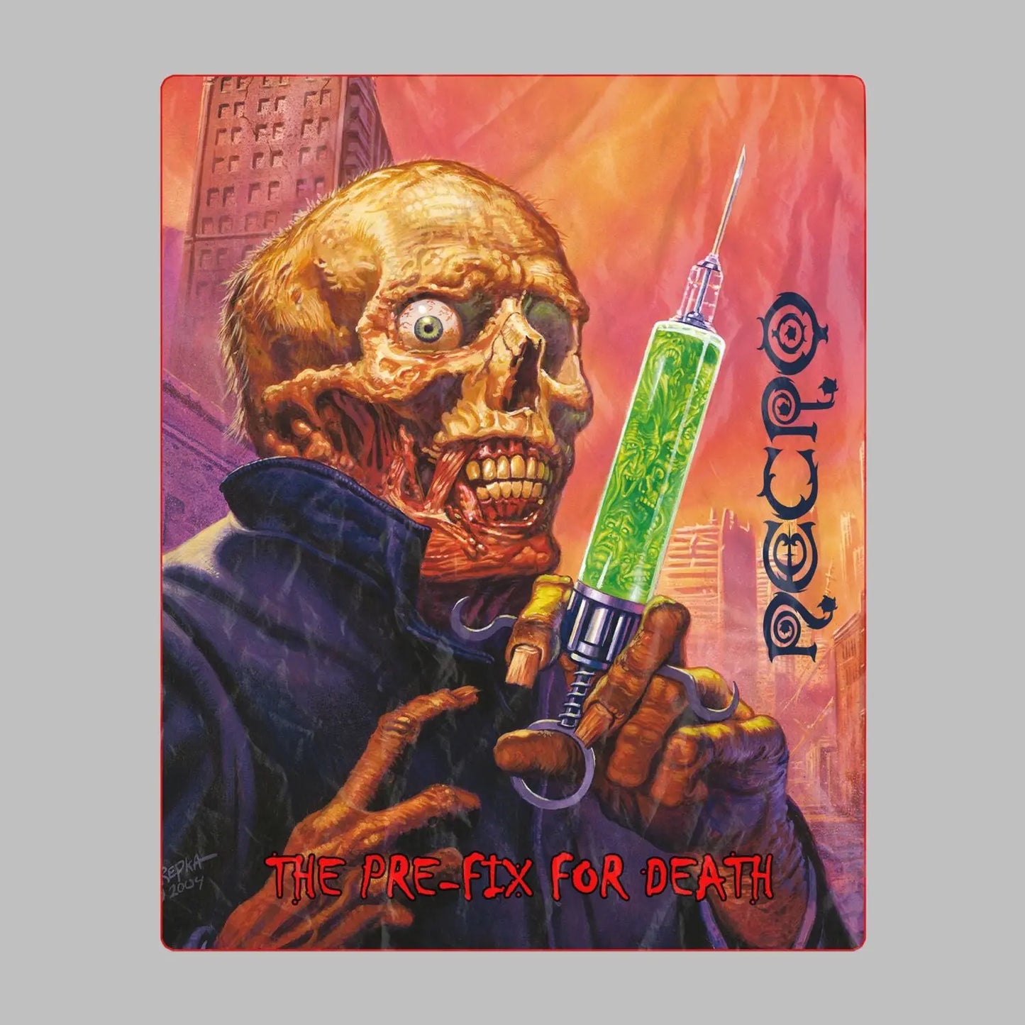 Necro - The Pre-Fix For Death - Full Cover Art - Beach Towel - NECRO SUPER STORE