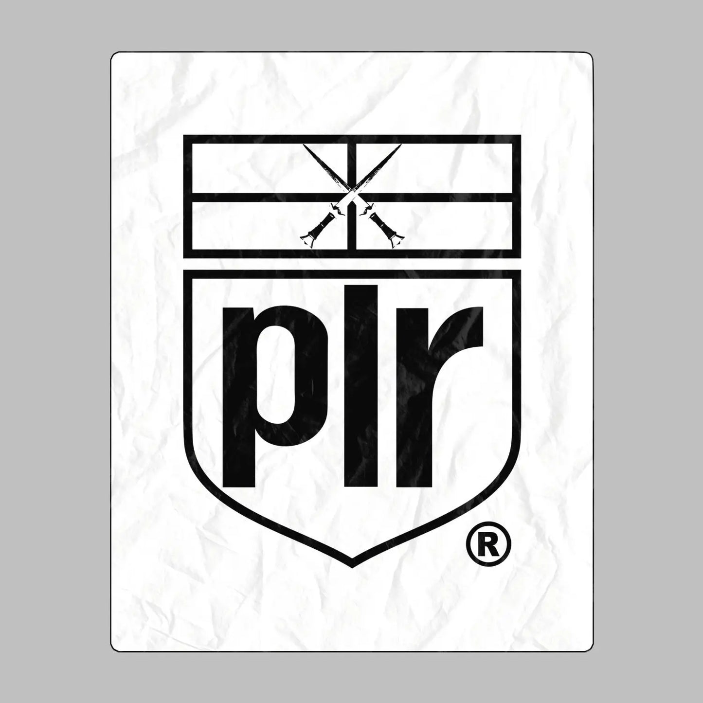 PLR - White & Black - Beach Towel - NECRO SUPER STORE