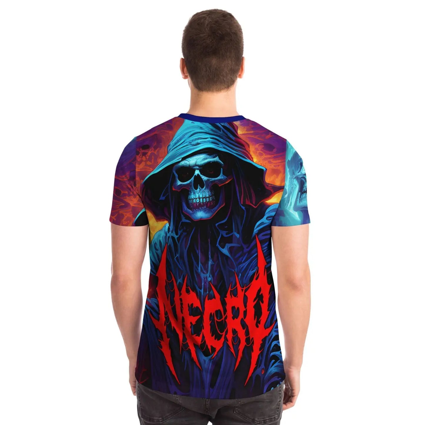 Necro - Sorcerer Of Death's Construction - AOP T-Shirt NECRO SUPER STORE