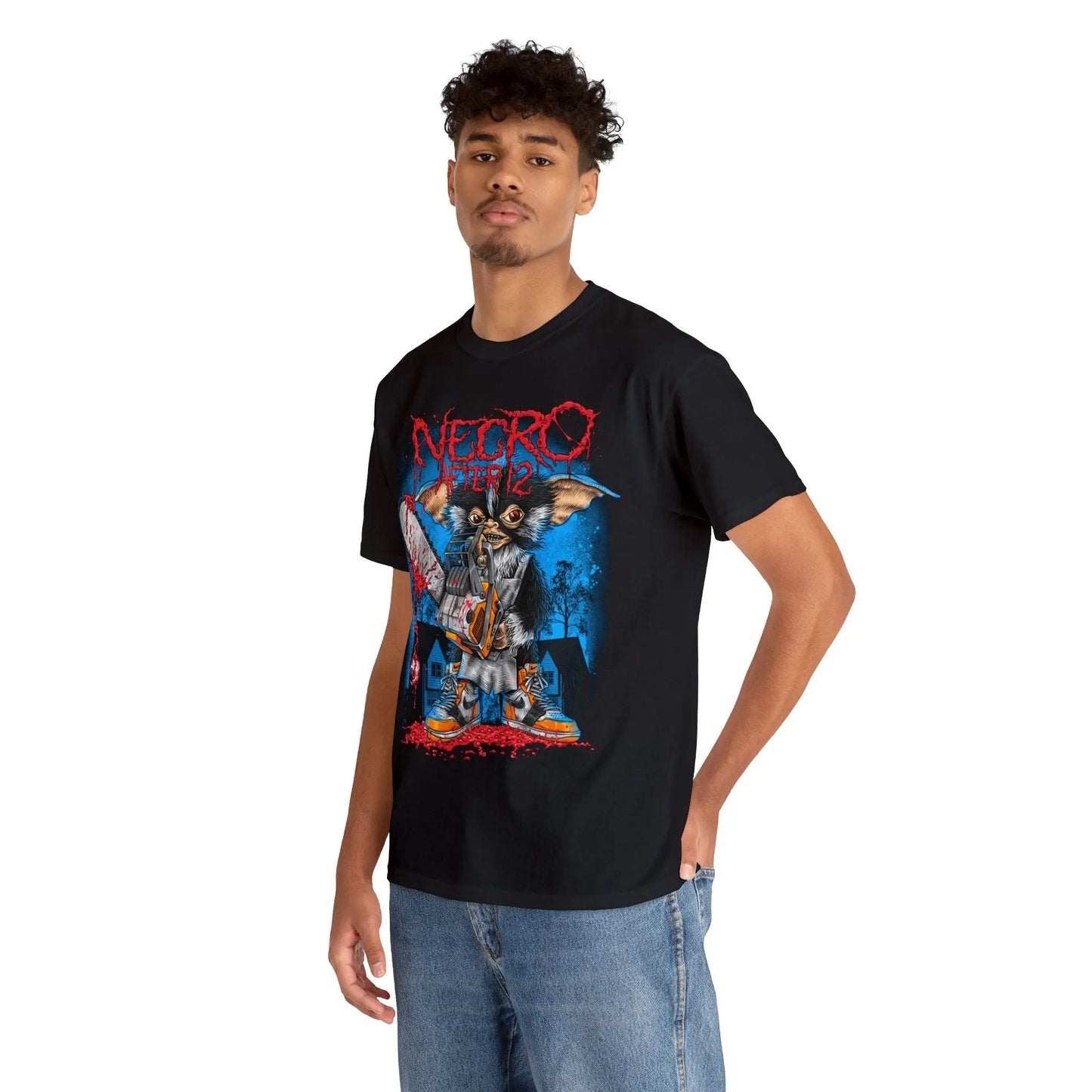 Necro - Evil Gizmo - Heavy Cotton Tee - Gilden 5000 - NECRO SUPER STORE