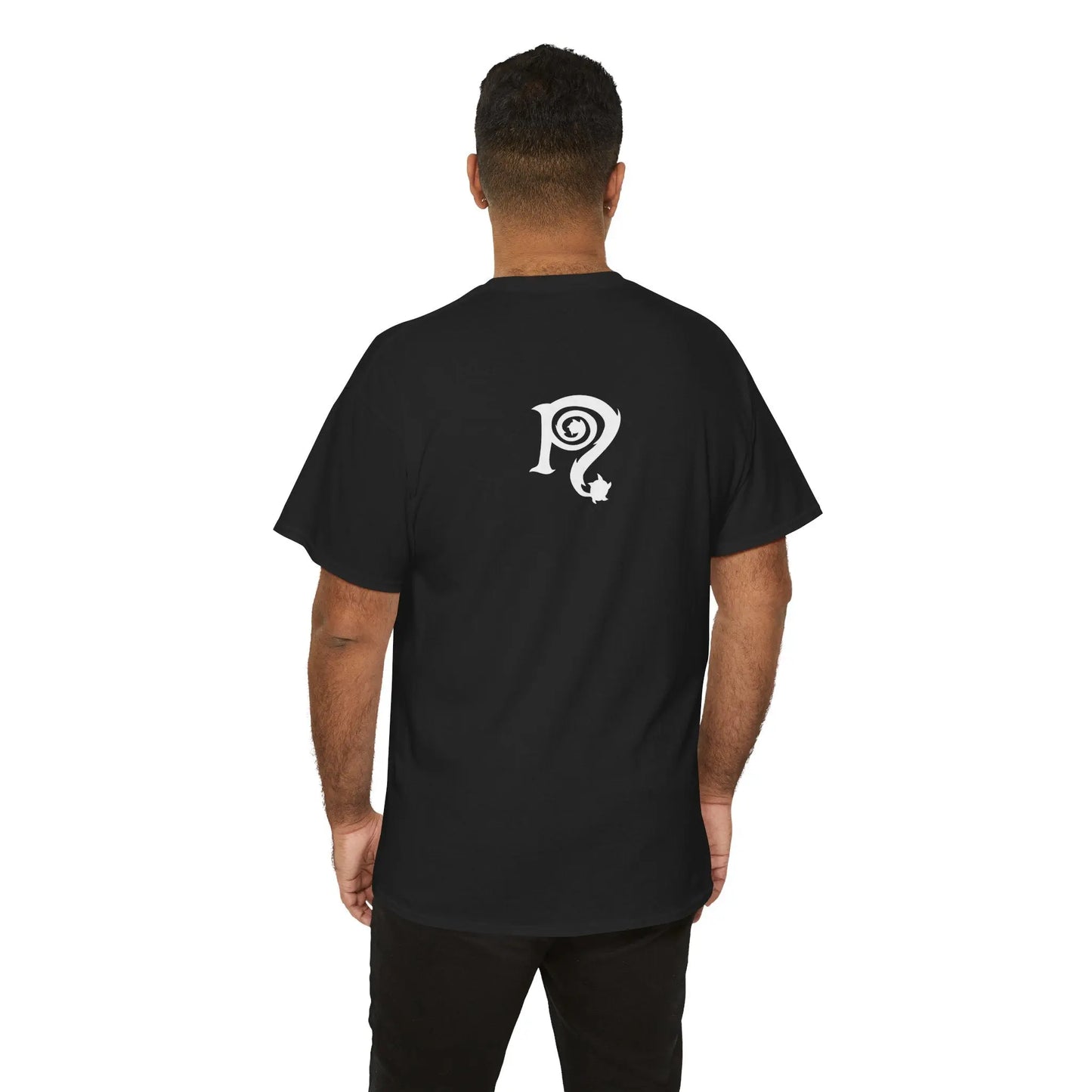 EVERYONE IS PC NOW - Black/White - Heavy Cotton Tee - Gilden 5000 Printify