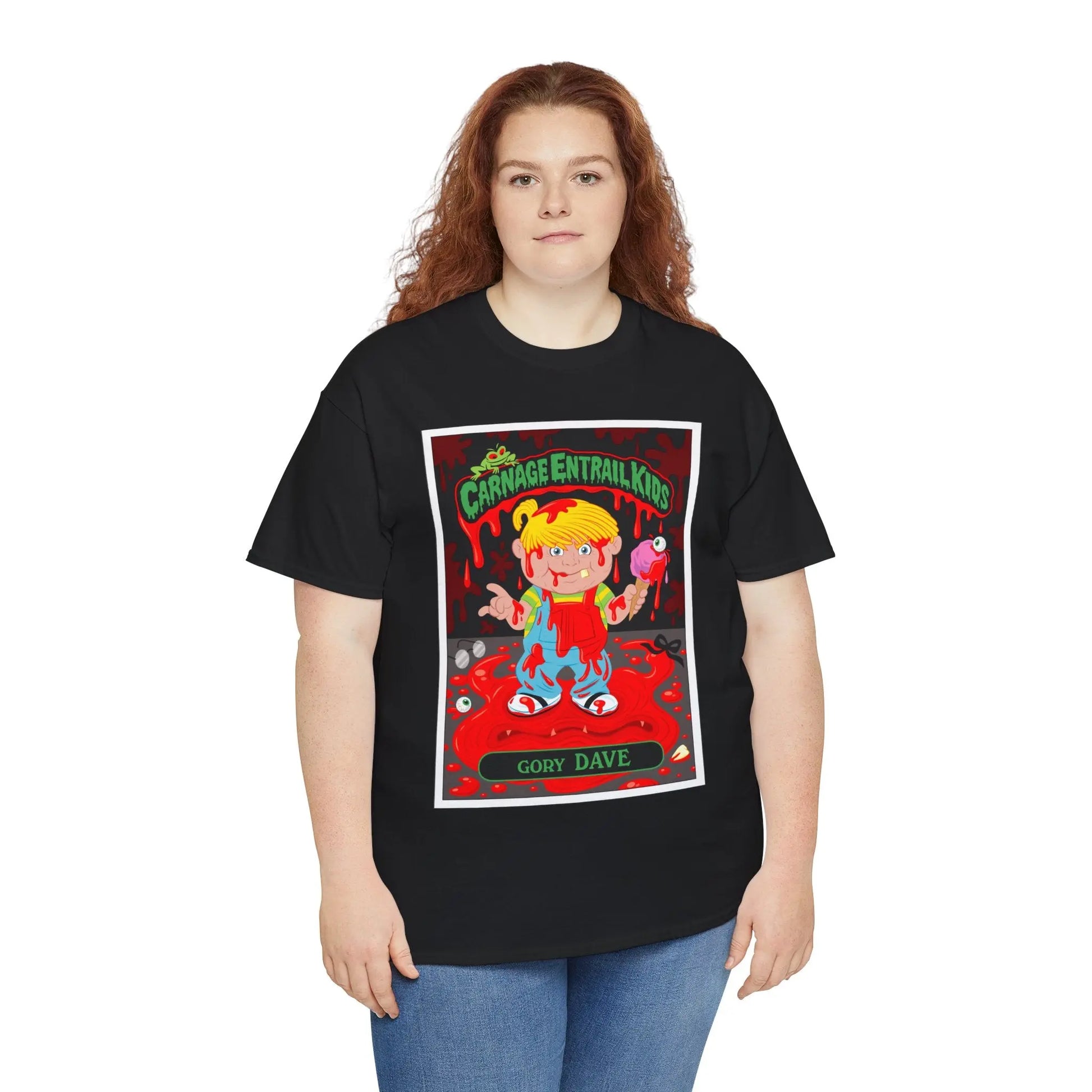 Carnage Entrail Kids - Gory Dave - Heavy Cotton Tee - Gilden 5000 Printify